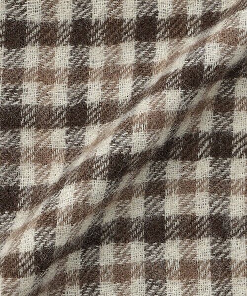 MACKINTOSH LONDON(MENS) / マッキントッシュ ロンドン 　メンズ マフラー・ショール・スヌード・ストール | ベビーアルパカ リバーシブルガンクラブチェックマフラー | 詳細2