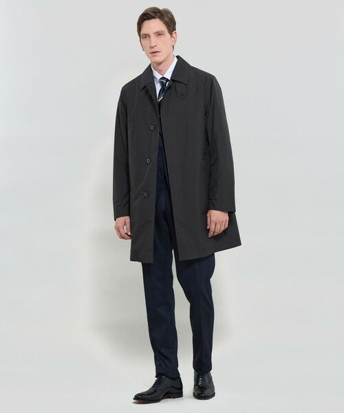 MACKINTOSH LONDON(MENS) / マッキントッシュ ロンドン 　メンズ その他アウター | 【予約販売】【DUNFORD SHORT】パーテックスシールドリボルブステンカラーショートコート | 詳細1