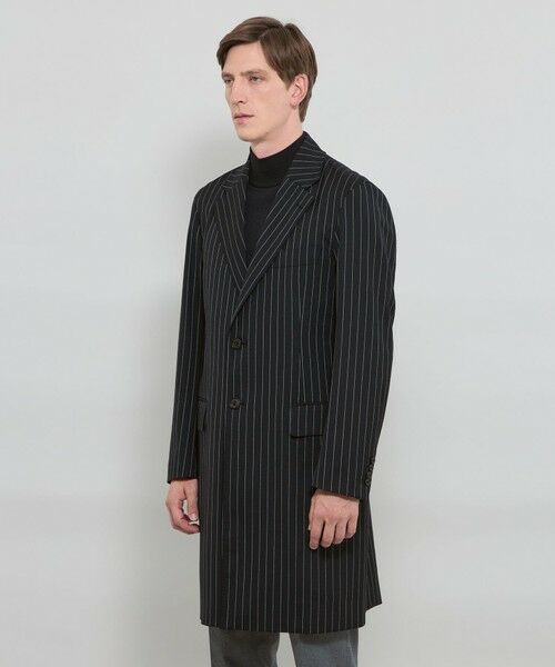 MACKINTOSH LONDON(MENS) / マッキントッシュ ロンドン 　メンズ その他アウター | 【ANGELICO】ピンストライプチェスターコート | 詳細3
