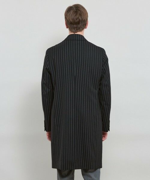 MACKINTOSH LONDON(MENS) / マッキントッシュ ロンドン 　メンズ その他アウター | 【ANGELICO】ピンストライプチェスターコート | 詳細4