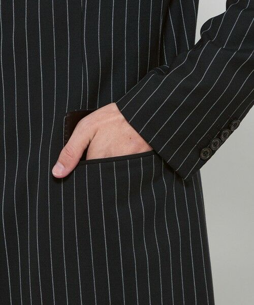 MACKINTOSH LONDON(MENS) / マッキントッシュ ロンドン 　メンズ その他アウター | 【ANGELICO】ピンストライプチェスターコート | 詳細6