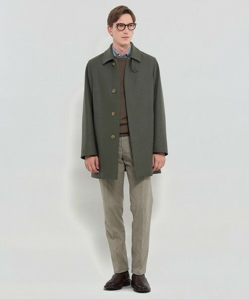 MACKINTOSH LONDON(MENS) / マッキントッシュ ロンドン 　メンズ その他アウター | 【WEB・一部店舗限定】【DUNFORD】ウールメルトンステンカラーコート | 詳細3