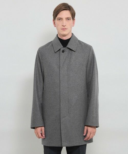 MACKINTOSH LONDON(MENS) / マッキントッシュ ロンドン 　メンズ その他アウター | 【WEB・一部店舗限定】【DUNFORD】ウールメルトンステンカラーコート | 詳細4