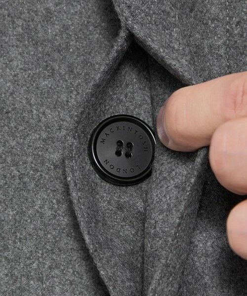 MACKINTOSH LONDON(MENS) / マッキントッシュ ロンドン 　メンズ その他アウター | 【WEB・一部店舗限定】【DUNFORD】ウールメルトンステンカラーコート | 詳細11