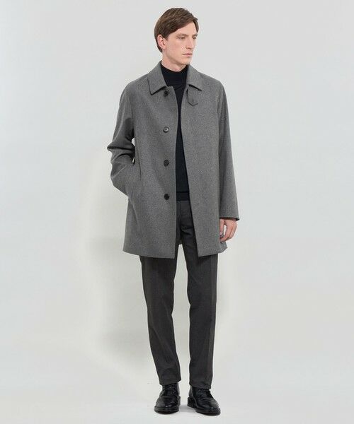 MACKINTOSH LONDON(MENS) / マッキントッシュ ロンドン 　メンズ その他アウター | 【WEB・一部店舗限定】【DUNFORD】ウールメルトンステンカラーコート | 詳細1
