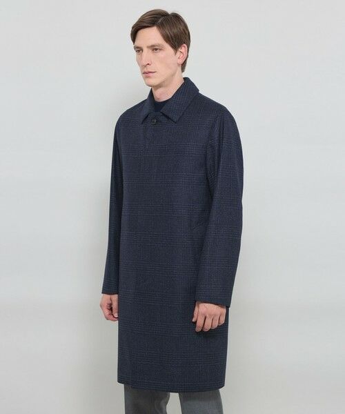MACKINTOSH LONDON(MENS) / マッキントッシュ ロンドン メンズ その他アウター | 【DUNFORD】【Loro Piana Fabric】チェックウールステンカラーコート | 詳細4