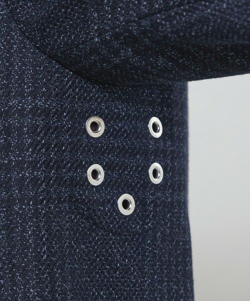 MACKINTOSH LONDON(MENS) / マッキントッシュ ロンドン メンズ その他アウター | 【DUNFORD】【Loro Piana Fabric】チェックウールステンカラーコート | 詳細7