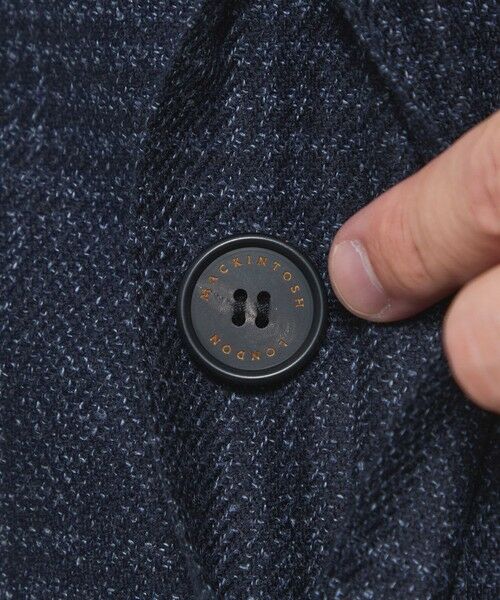 MACKINTOSH LONDON(MENS) / マッキントッシュ ロンドン メンズ その他アウター | 【DUNFORD】【Loro Piana Fabric】チェックウールステンカラーコート | 詳細10