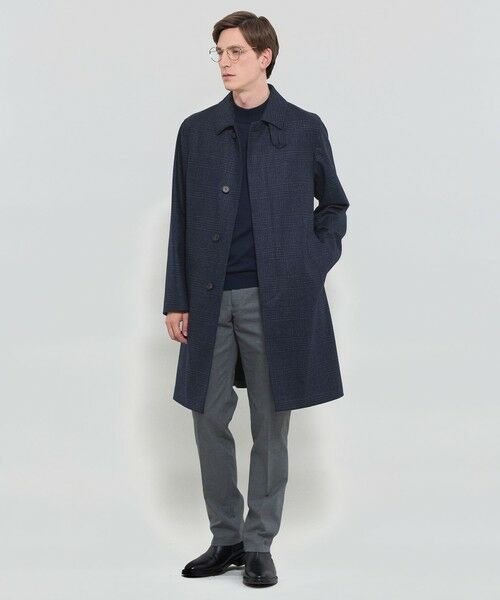 MACKINTOSH LONDON(MENS) / マッキントッシュ ロンドン メンズ その他アウター | 【DUNFORD】【Loro Piana Fabric】チェックウールステンカラーコート | 詳細1