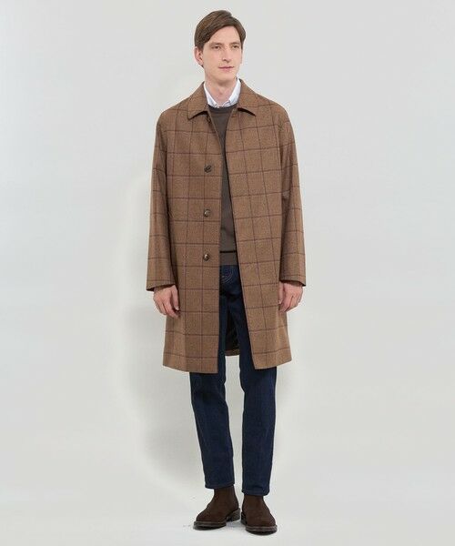 MACKINTOSH LONDON(MENS) / マッキントッシュ ロンドン メンズ その他アウター | 【DUNFORD】【Loro Piana Fabric】チェックウールステンカラーコート | 詳細2