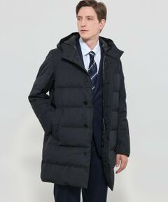 【WEB・一部店舗限定】【DUNFORD HOOD】サキソニーツイルフーデッドアウター