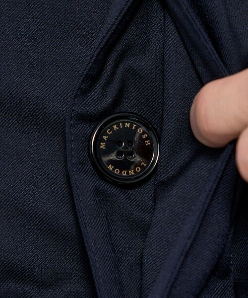 MACKINTOSH LONDON(MENS) / マッキントッシュ ロンドン 　メンズ その他アウター | 【WEB・一部店舗限定】【DUNFORD HOOD】サキソニーツイルフーデッドアウター | 詳細8