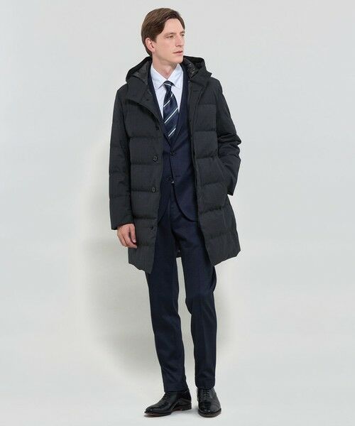 MACKINTOSH LONDON(MENS) / マッキントッシュ ロンドン 　メンズ その他アウター | 【WEB・一部店舗限定】【DUNFORD HOOD】サキソニーツイルフーデッドアウター | 詳細1