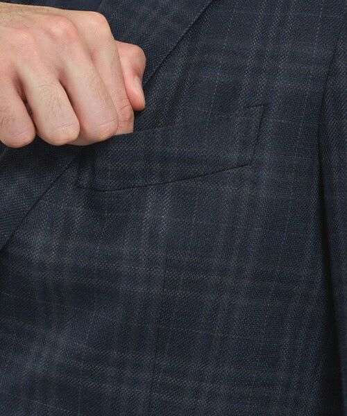 MACKINTOSH LONDON(MENS) / マッキントッシュ ロンドン メンズ その他アウター | 【NEW BRIDGE】 【Di Pray/ディプレイ】シルクツイードチェックジャケット | 詳細6