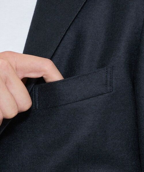 MACKINTOSH LONDON(MENS) / マッキントッシュ ロンドン メンズ ノーカラージャケット | 【FLEX JERSEY】バランサーキュラーセットアップジャケット | 詳細6