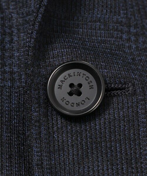 MACKINTOSH LONDON(MENS) / マッキントッシュ ロンドン 　メンズ ノーカラージャケット | 【FLEX JERSEY】グレンチェックセットアップジャケット | 詳細9