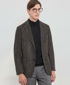 MACKINTOSH LONDON(MENS) / マッキントッシュ ロンドン 　メンズ ノーカラージャケット | 【FLEX JERSEY】【ROMA/ローマ】バーズアイジャケット