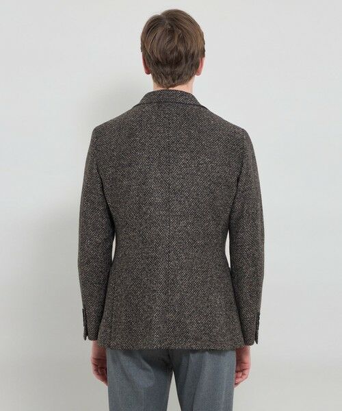 MACKINTOSH LONDON(MENS) / マッキントッシュ ロンドン 　メンズ ノーカラージャケット | 【FLEX JERSEY】【ROMA/ローマ】バーズアイジャケット | 詳細4