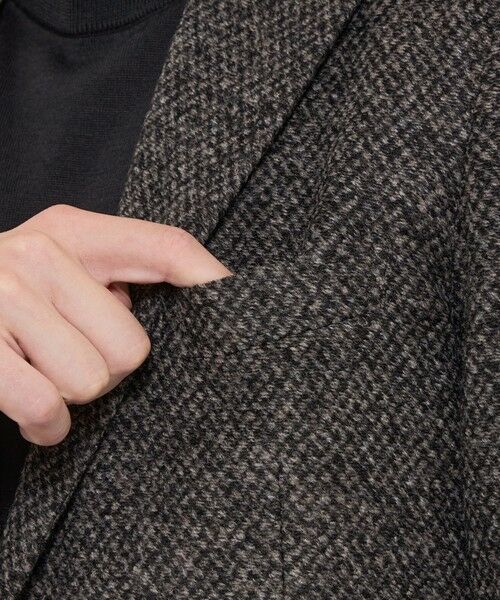 MACKINTOSH LONDON(MENS) / マッキントッシュ ロンドン 　メンズ ノーカラージャケット | 【FLEX JERSEY】【ROMA/ローマ】バーズアイジャケット | 詳細5