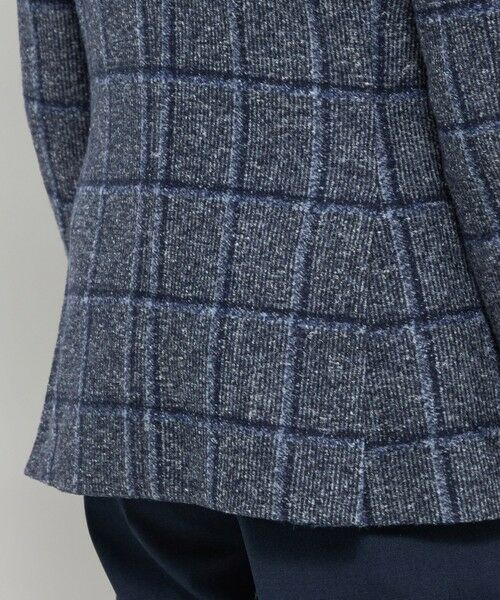 MACKINTOSH LONDON(MENS) / マッキントッシュ ロンドン メンズ ノーカラージャケット | 【FLEX JERSEY】【ROMA/ローマ】チェックジャケット | 詳細6