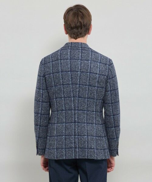 MACKINTOSH LONDON(MENS) / マッキントッシュ ロンドン メンズ ノーカラージャケット | 【FLEX JERSEY】【ROMA/ローマ】チェックジャケット | 詳細4