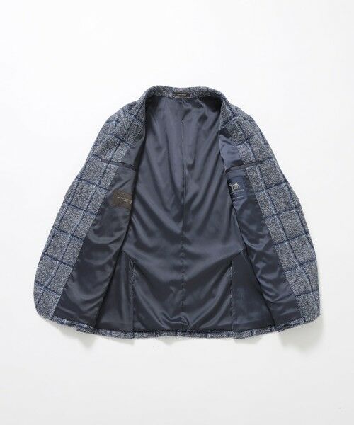 MACKINTOSH LONDON(MENS) / マッキントッシュ ロンドン メンズ ノーカラージャケット | 【FLEX JERSEY】【ROMA/ローマ】チェックジャケット | 詳細8