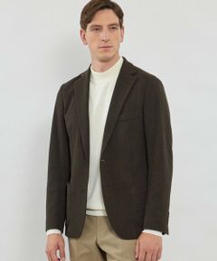 MACKINTOSH LONDON(MENS) / マッキントッシュ ロンドン 　メンズ ノーカラージャケット | 【WEB・一部店舗限定】【FLEX JERSEY】コットンウールジャージージャケット
