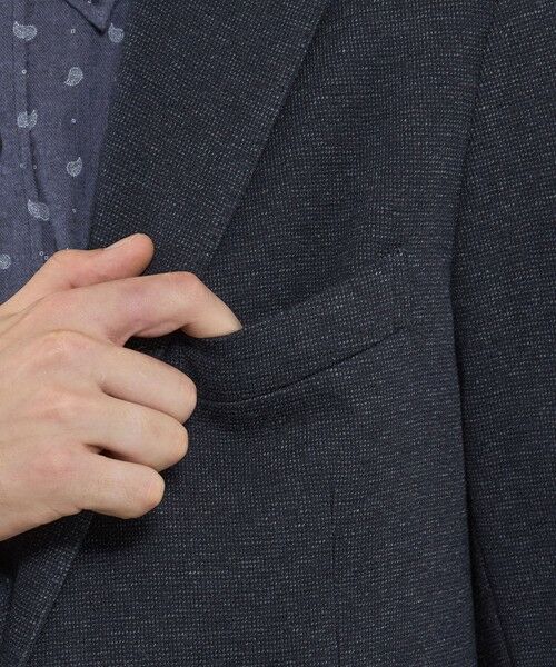 MACKINTOSH LONDON(MENS) / マッキントッシュ ロンドン メンズ ノーカラージャケット | 【WEB・一部店舗限定】【FLEX JERSEY】コットンウールジャージージャケット | 詳細6