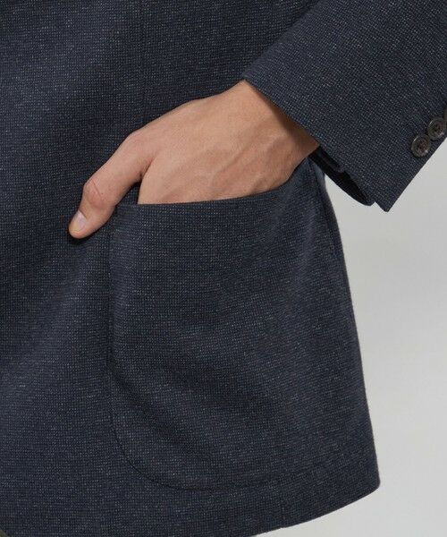 MACKINTOSH LONDON(MENS) / マッキントッシュ ロンドン メンズ ノーカラージャケット | 【WEB・一部店舗限定】【FLEX JERSEY】コットンウールジャージージャケット | 詳細7