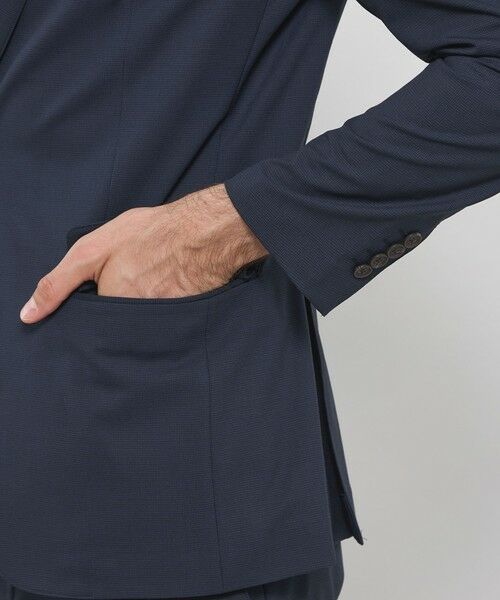 MACKINTOSH LONDON(MENS) / マッキントッシュ ロンドン メンズ ノーカラージャケット | 【BREASY JACKET】2WAYストレッチ千鳥セットアップジャケット | 詳細7