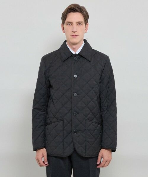 MACKINTOSH LONDON(MENS) / マッキントッシュ ロンドン 　メンズ ブルゾン | 【WEB・一部店舗限定】【WATSON】サキソニーツイルキルティングブルゾン | 詳細3