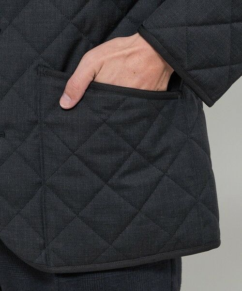 MACKINTOSH LONDON(MENS) / マッキントッシュ ロンドン 　メンズ ブルゾン | 【WEB・一部店舗限定】【WATSON】サキソニーツイルキルティングブルゾン | 詳細7