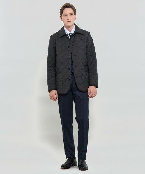 MACKINTOSH LONDON(MENS) / マッキントッシュ ロンドン 　メンズ ブルゾン | 【WEB・一部店舗限定】【WATSON】サキソニーツイルキルティングブルゾン | 詳細1