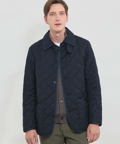 MACKINTOSH LONDON(MENS)/マッキントッシュ ロンドン メンズ 【WEB・一部店舗限定】【WATSON】サキソニーツイルキルティングブルゾン ネイビー 40 MACKINTOSH LONDON(MENS)/マッキントッシュ ロンドン メンズ 【WEB・一部店舗限定】【WATSON】サキソニーツイルキルティングブルゾン ネイビー 40