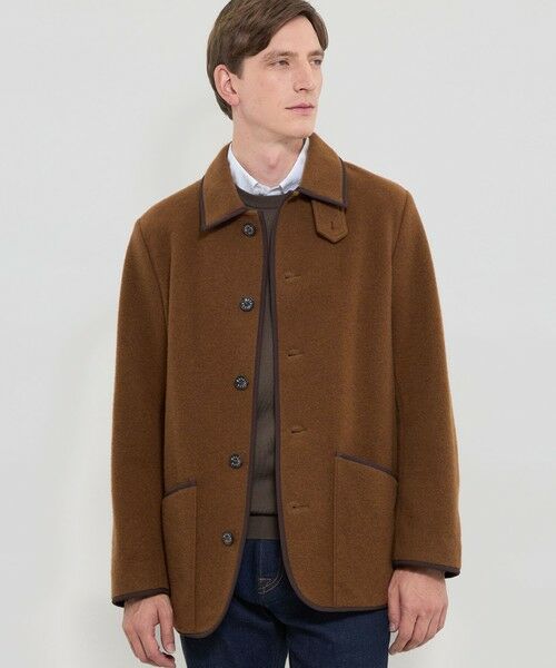 MACKINTOSH LONDON(MENS) / マッキントッシュ ロンドン メンズ ブルゾン | 【WATSON】ライトジャージーブルゾン(ブラウン6)