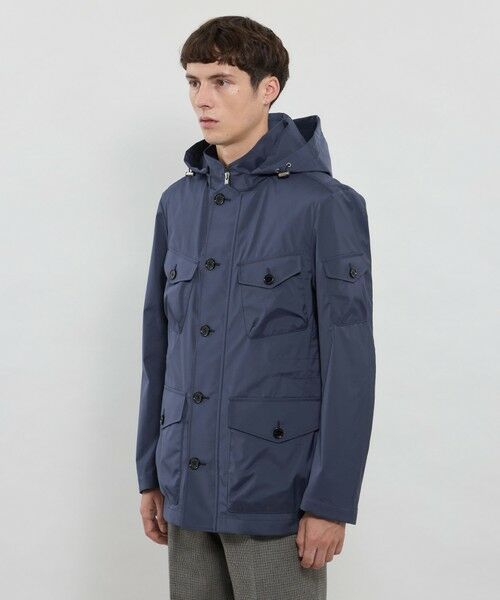 MACKINTOSH LONDON(MENS) / マッキントッシュ ロンドン 　メンズ ブルゾン | 【WEB・一部店舗限定】【BERWICK】3レイヤーポリエステルフーデットブルゾン | 詳細4