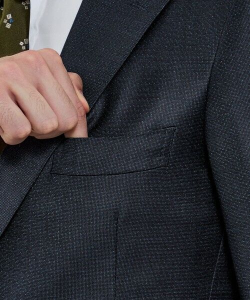 MACKINTOSH LONDON(MENS) / マッキントッシュ ロンドン メンズ セットアップ | 【NEW BRIDGE】【LoroPiana Fabric】ピンドットスーツ | 詳細6