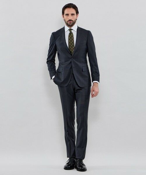 MACKINTOSH LONDON(MENS) / マッキントッシュ ロンドン メンズ セットアップ | 【NEW BRIDGE】【LoroPiana Fabric】ピンドットスーツ | 詳細1