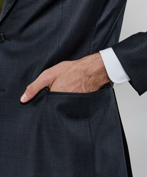 MACKINTOSH LONDON(MENS) / マッキントッシュ ロンドン 　メンズ セットアップ | 【NEW BRIDGE】【LoroPiana Fabric】ピンドットスーツ | 詳細7