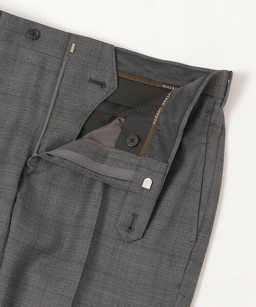 MACKINTOSH LONDON(MENS) / マッキントッシュ ロンドン メンズ セットアップ | 【NEW BRIDGE】【LoroPiana Fabric】チェックスーツ | 詳細15