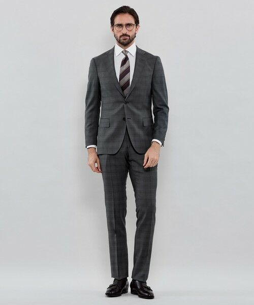 MACKINTOSH LONDON(MENS) / マッキントッシュ ロンドン メンズ セットアップ | 【NEW BRIDGE】【LoroPiana Fabric】チェックスーツ | 詳細1