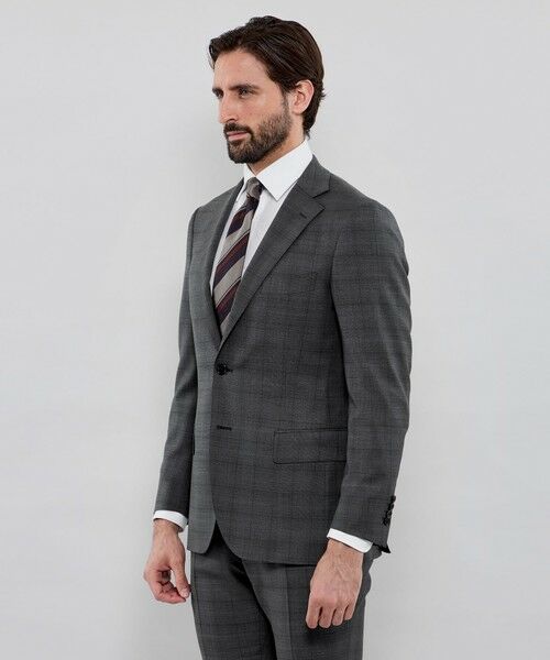 MACKINTOSH LONDON(MENS) / マッキントッシュ ロンドン 　メンズ セットアップ | 【NEW BRIDGE】【LoroPiana Fabric】チェックスーツ | 詳細3