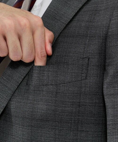 MACKINTOSH LONDON(MENS) / マッキントッシュ ロンドン 　メンズ セットアップ | 【NEW BRIDGE】【LoroPiana Fabric】チェックスーツ | 詳細6