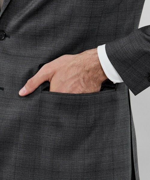 MACKINTOSH LONDON(MENS) / マッキントッシュ ロンドン 　メンズ セットアップ | 【NEW BRIDGE】【LoroPiana Fabric】チェックスーツ | 詳細7