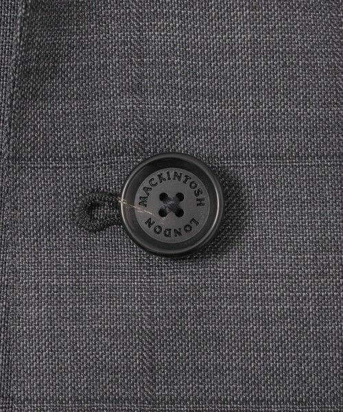MACKINTOSH LONDON(MENS) / マッキントッシュ ロンドン 　メンズ セットアップ | 【NEW BRIDGE】【LoroPiana Fabric】チェックスーツ | 詳細9