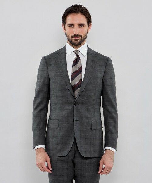 MACKINTOSH LONDON(MENS) / マッキントッシュ ロンドン 　メンズ セットアップ | 【NEW BRIDGE】【LoroPiana Fabric】チェックスーツ | 詳細2