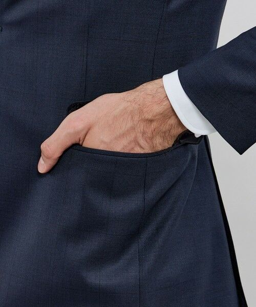 MACKINTOSH LONDON(MENS) / マッキントッシュ ロンドン 　メンズ セットアップ | 【NEW BRIDGE】Super110's シャドーチェックスーツ | 詳細7