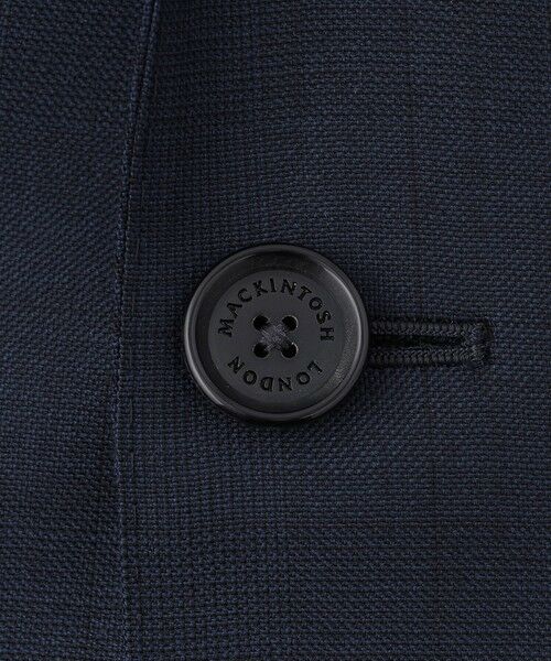 MACKINTOSH LONDON(MENS) / マッキントッシュ ロンドン 　メンズ セットアップ | 【NEW BRIDGE】Super110's シャドーチェックスーツ | 詳細9