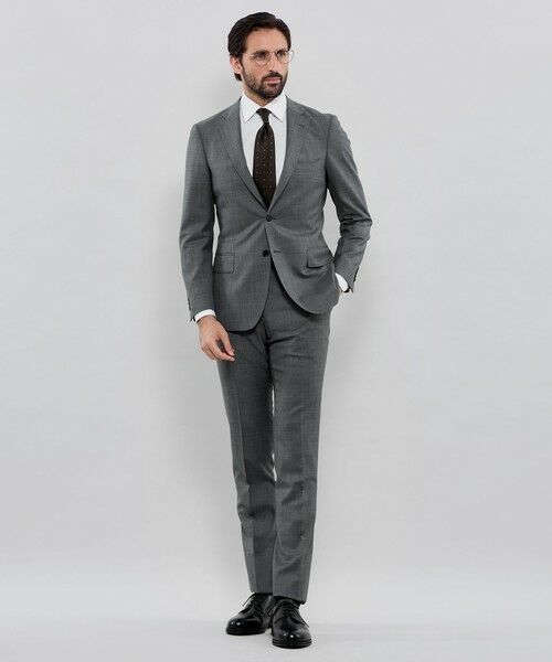 MACKINTOSH LONDON(MENS) / マッキントッシュ ロンドン メンズ セットアップ | 【NEW BRIDGE】Super110's シャークスキンスーツ | 詳細1