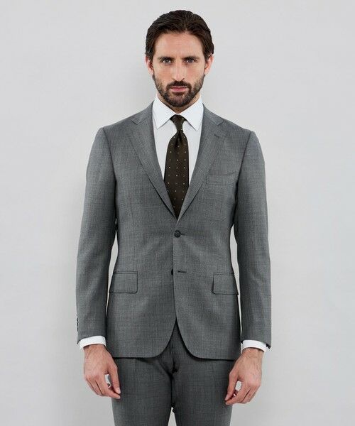 MACKINTOSH LONDON(MENS) / マッキントッシュ ロンドン 　メンズ セットアップ | 【NEW BRIDGE】Super110's シャークスキンスーツ | 詳細3